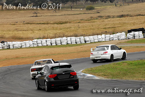 Not just for the boys! A young Asian woman driving a WRX at Wakefield Park Goulburn, NSW Australia. Circuit Club Day April 25, 2011.Wakefield Park Goulburn, NSW Australia. Circuit Club Day April 25, 2011. Photo copyright Peter Andrews, Outimage Australia.