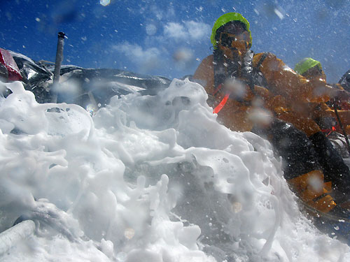 Delta Lloyd hit the Southern Ocean on their run to Cape Town during leg 1 of the Volvo Ocean Race. Photo copyright Sander Pluijm - Team Delta Lloyd - Volvo Ocean Race.