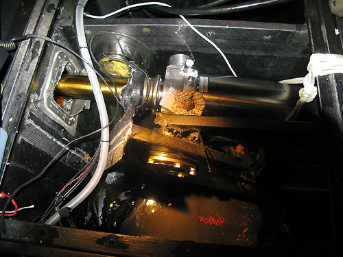 The Dutch - Irish entry in the Volvo Ocean Race, Team Delta Lloyd has suffered damage to the port side carbon structure around the keel ram. The boat was half way across the Bay of Bengal when the damage occurred at 19:30 local time (12:00 GMT). Photo copyright Sander Pluijm / Team Delta Lloyd / Volvo Ocean Race.