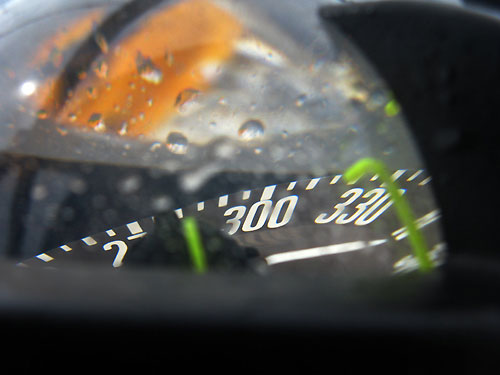 Team Russia's compass. Photo copyright Sergey Bogdanov / Team Russia / Volvo Ocean Race.
