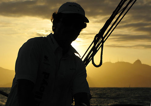 Onboard Delta Llloyd, on leg 6 of the Volvo Ocean Race. Photo copyright Sander Pluijm / Team Delta Lloyd / Volvo Ocean Race.