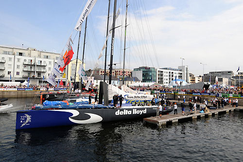 Dockside Galway Ireland. Photo copyright Dave Kneale / Volvo Ocean Race.