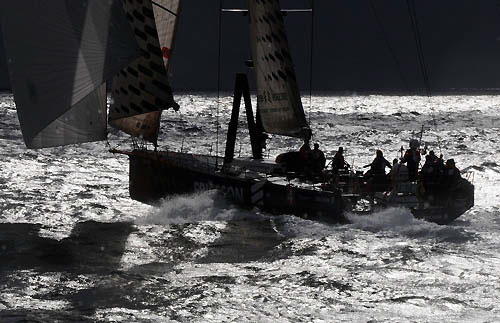 Ericsson 4, skippered by Torben Grael (BRA) at the start of leg 8 from Galway to Marstrand. Photo copyright Dave Kneale / Volvo Ocean Race.