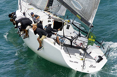 Takashi Okura' Sled (JPN). Photo copyright ROLEX Daniel Forster.