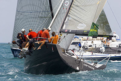 Massimo Mezzaroma and Antonio Sodo Migliori's Nerone (ITA), winner of race five. Photo copyright ROLEX Daniel Forster.