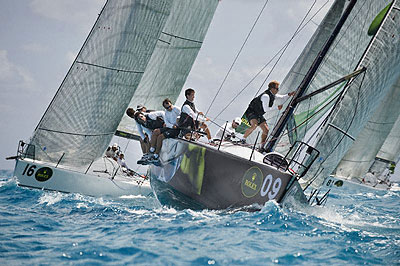 Giovanni Maspero's Joe Fly (ITA) and Wolfgang Stolz's Opus One (GER). Photo copyright ROLEX Kurt Arrigo.