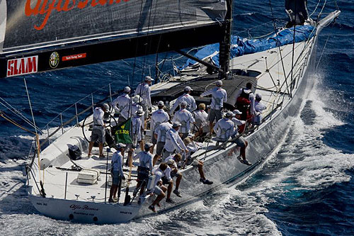 Neville Crichton's Alfa Romeo in the Maxi Yacht Rolex Cup 2008. Photo copyright Rolex - Carlo Borlenghi.
