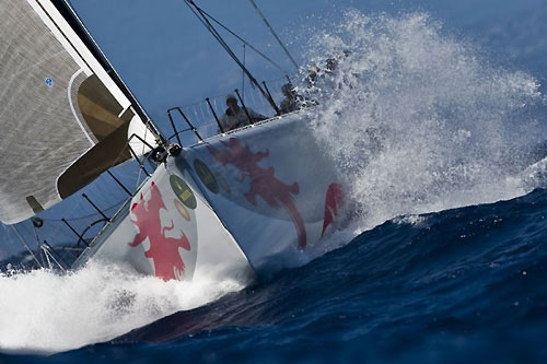 Karl Kwok's IRC 79.8 Beau Geste, winner of the Racing and Racing / Cruising division, in the Maxi Yacht Rolex Cup 2009. Photo copyright Rolex - Carlo Borlenghi.