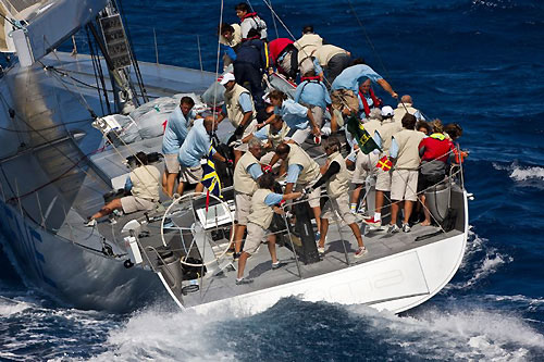 Filippo Faruffini&rsquo;s Roma, during the Maxi Yacht Rolex Cup 2009. Photo copyright Rolex - Carlo Borlenghi.