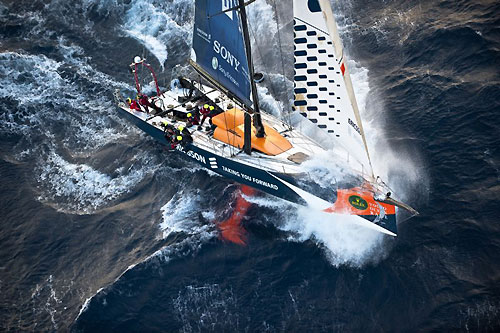 &Auml;gyd Pengg's V70 Ericsson, during the Rolex Middle Sea Race 2009. Photo copyright Rolex / Kurt Arrigo.