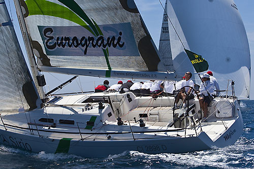 Gianclaudio Bassetti's X-41 WB Five. Photo copyright Carlo Rolex and Borlenghi.