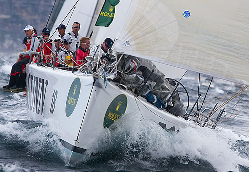 Bill Wild's Reichel Pugh 55 Rodd & Gunn Wedgetail, during the Rolex Sydney Hobart Yacht Race 2010. Photo copyright Rolex and Daniel Forster.
