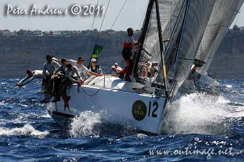 Ivan Wheen's Sputnik, during the Rolex Farr 40 World Championships 2011, Sydney Australia. Photo copyright Peter Andrews, Outimage Australia.