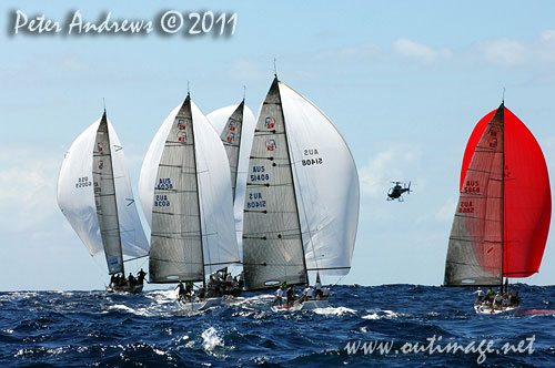 The Rolex Farr 40 World Championships 2011, Sydney Australia. Photo copyright Peter Andrews, Outimage Australia.