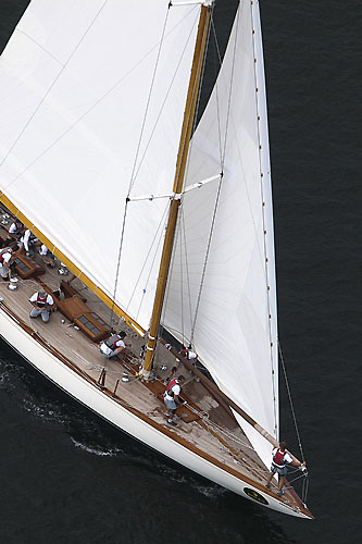Patrick Howaldt's 12mR Vanity&nbsp;V (DEN&nbsp;5&nbsp;-&nbsp;1936) from Copenhagen, Denmark, during the 2011 Rolex Baltic Week. Photo copyright Rolex and Daniel Forster.