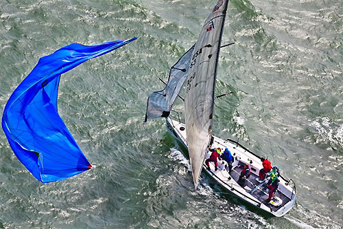 Daniel Randolph's Farr 30 Nefarious from Seattle, during the Rolex Big Boat Series, San Francisco, California. Photo copyright Rolex and Daniel Forster.