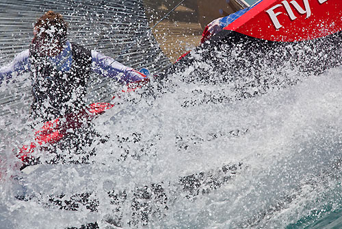 Italia Challenge, Louis Vuitton Pacific Series Practice Day, Auckland, 28/01/2009. Photo copyright Stefano Gattini / www.carloborlenghi.com