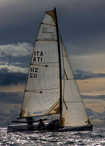 XXV Primo Cup - Troph&eacute;e Credit Suisse, Fleet Race - Melges 20 - Value team, Montecarlo, 07/02/2009. Photo copyright Carlo Borlenghi / www.carloborlenghi.com