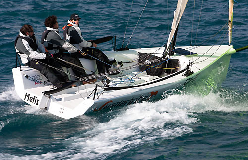 XXV Primo Cup - Troph&eacute;e Credit Suisse. Fleet Race M20 - Mefis, Montecarlo, 08/02/2009. Photo copyright Carlo Borlenghi / www.carloborlenghi.com