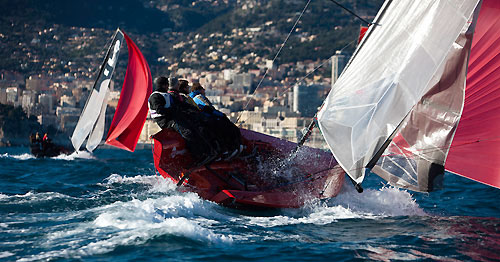 XXV Primo Cup - Troph&eacute;e Credit Suisse. Fleet Race: Longtze Premier - Florent Guillaime, Montecarlo, 13/02/2009. Photo copyright Carlo Borlenghi / www.carloborlenghi.com