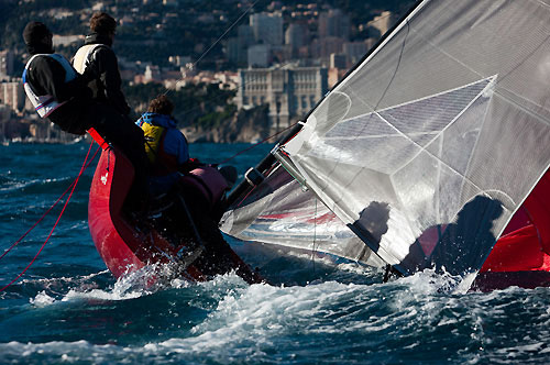 XXV Primo Cup - Troph&eacute;e Credit Suisse. Fleet Race: Longtze Premier - Florent Guillaime, Montecarlo, 13/02/2009. Photo copyright Carlo Borlenghi / www.carloborlenghi.com