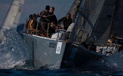 XXV Primo Cup - Troph&eacute;e Credit Suisse Fleet Race - GP42, Montecarlo, 14/02/2009. Photo copyright Carlo Borlenghi / www.carloborlenghi.com