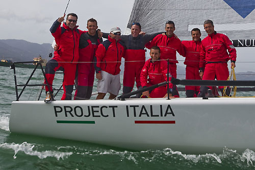 Lerici Italy, Fantastica, March 28, 2010. Day 3 of Audi Melges 32 Sailing Series 20. Photo copyright Guido Trombetta, Studio Borlenghi.