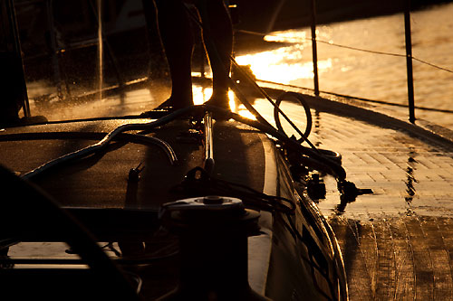 St Tropez, 12-06-2010. Giraglia Rolex Cup 2010, Dock side. Photo copyright Stefano Gattini.