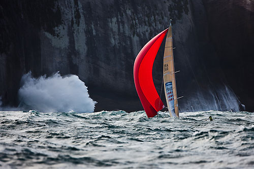 In&aacute;cio Vandresen's Beneteau 40.7 Zeus - Effect (BRA) racing in the Alcatrazes por Boreste race, during the Rolex Ilhabela Sailing Week 2010. Photo copyright Rolex and Carlo Borlenghi.