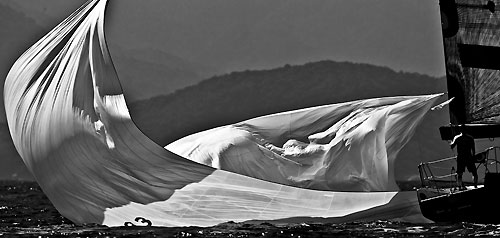 Luis Gustavo de Crescenzo's Land Rover (BRA), during the Rolex Ilhabela Sailing Week 2010. Photo copyright Rolex and Carlo Borlenghi.