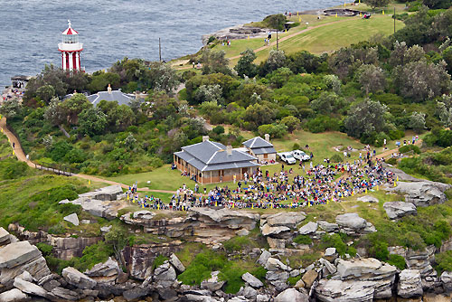 Spectators on Sydney Harbour's South Head, for the start of the Rolex Sydney Hobart Yacht Race 2010, Australia. Photo copyright Carlo Borlenghi, Rolex.