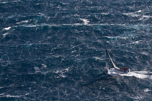 Chris Bull's Cookson 50 Jazz, off the New South Wales south coast during the Rolex Sydney Hobart Yacht Race 2010, Australia. Photo copyright Carlo Borlenghi, Rolex.