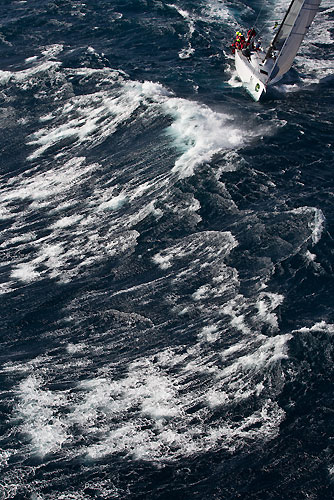Chris Bull's Cookson 50 Jazz, off the New South Wales south coast during the Rolex Sydney Hobart Yacht Race 2010, Australia. Photo copyright Carlo Borlenghi, Rolex.