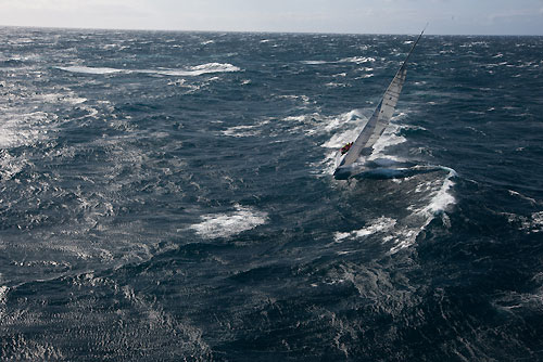 Chris Bull's Cookson 50 Jazz, off the New South Wales south coast during the Rolex Sydney Hobart Yacht Race 2010, Australia. Photo copyright Carlo Borlenghi, Rolex.