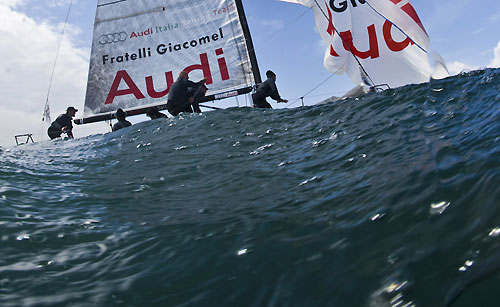 Napoli, 18-03-2011 Audi Melges 32 Sailing Series - Napoli 2011. Audi Fratelli Giacomel. Photo copyright Carlo Borlenghi and BPSE.