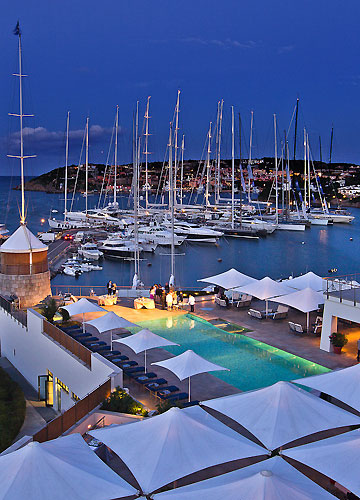 The welcome cocktail at the Loro Piana SuperYacht Regatta 2011, Porto Cervo, Italy. Photo copyright Carlo Borlenghi.