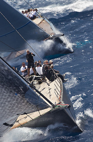 Open Season and Highland Fling, during the Loro Piana SuperYacht Regatta 2011, Porto Cervo, Italy. Photo copyright Carlo Borlenghi.