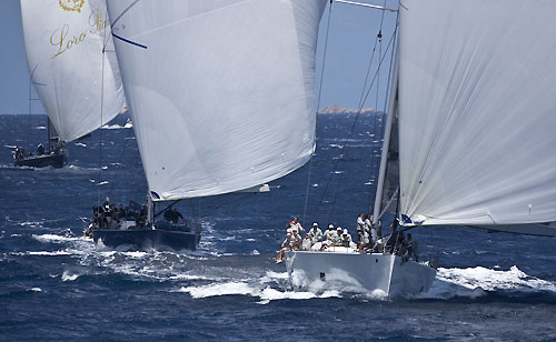 Offshore racing at the Loro Piana SuperYacht Regatta 2011, Porto Cervo, Italy. Photo copyright Carlo Borlenghi.