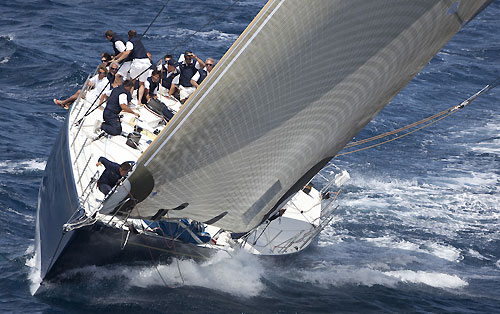 My Song, offshore during the Loro Piana SuperYacht Regatta 2011, Porto Cervo, Italy. Photo copyright Carlo Borlenghi.