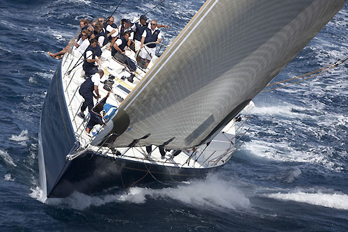 My Song, offshore during the Loro Piana SuperYacht Regatta 2011, Porto Cervo, Italy. Photo copyright Carlo Borlenghi.