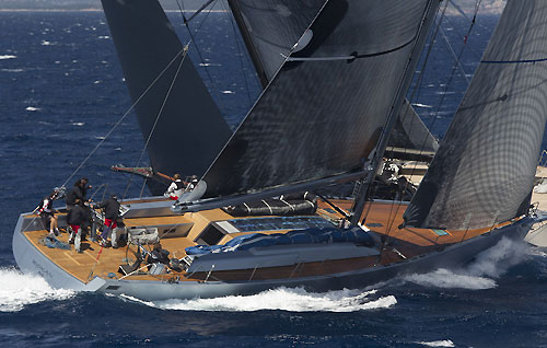 Ryokan offshore, during the Loro Piana SuperYacht Regatta 2011, Porto Cervo, Italy.  Photo copyright Carlo Borlenghi.