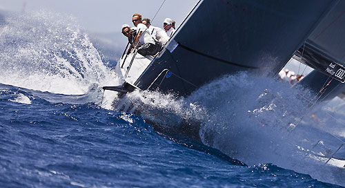 TP52 Training Day, R�n, during the Audi MedCup Circuit 2011, Cagliari, Sardinia, Italy. Photo copyright Guido Trombetta for Studio Borlenghi.