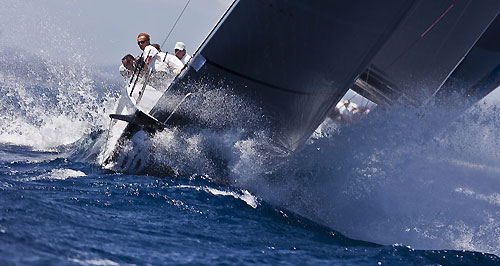 TP52 Training Day, R�n, during the Audi MedCup Circuit 2011, Cagliari, Sardinia, Italy. Photo copyright Guido Trombetta for Studio Borlenghi.