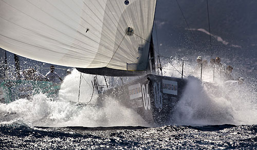 TP52 Series Day 1 - R�n, during the Audi MedCup Circuit 2011, Cagliari, Sardinia, Italy. Photo copyright Stefano Gattini for Studio Borlenghi.