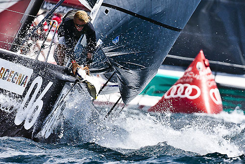 TP52 Series Day 4 - R�n, during the Audi MedCup Circuit 2011, Cagliari, Sardinia, Italy. Photo copyright Guido Trombetta for Studio Borlenghi.