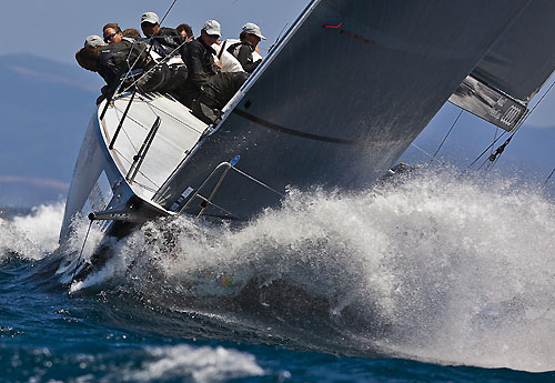 TP52 Series Day 5 - R�n, during the Audi MedCup Circuit 2011, Cagliari, Sardinia, Italy. Photo copyright Guido Trombetta for Studio Borlenghi.