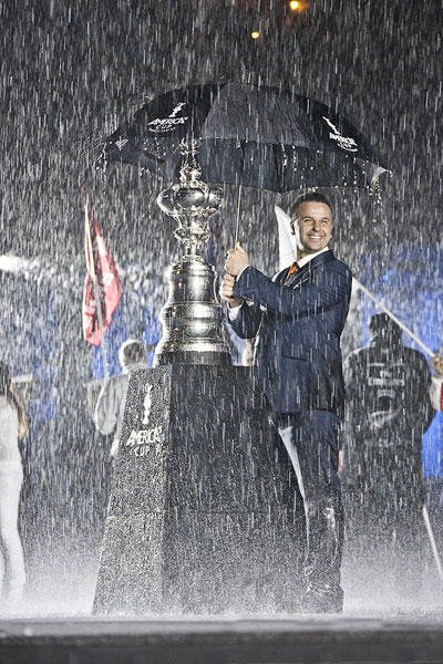 Naples, 08/04/12. ACWS Naples Opening Ceremony, during the America�s Cup World Series Naples, Italy, April 2012. Photo copyright Luna Rossa and Carlo Borlenghi.