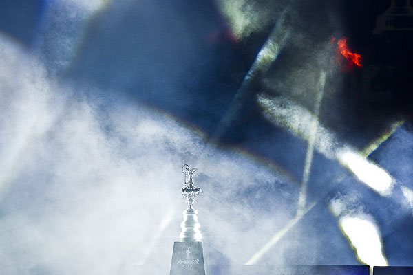 Naples, 08/04/12. ACWS Naples Opening Ceremony, during the America�s Cup World Series Naples, Italy, April 2012. Photo copyright Luna Rossa and Carlo Borlenghi.