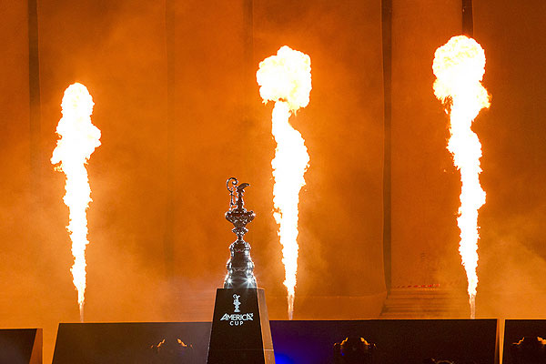 Naples, 08/04/12. ACWS Naples Opening Ceremony, during the America�s Cup World Series Naples, Italy, April 2012. Photo copyright Luna Rossa and Carlo Borlenghi.