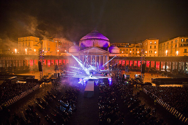 Naples, 08/04/12. ACWS Naples Opening Ceremony, during the America�s Cup World Series Naples, Italy, April 2012. Photo copyright Luna Rossa and Carlo Borlenghi.